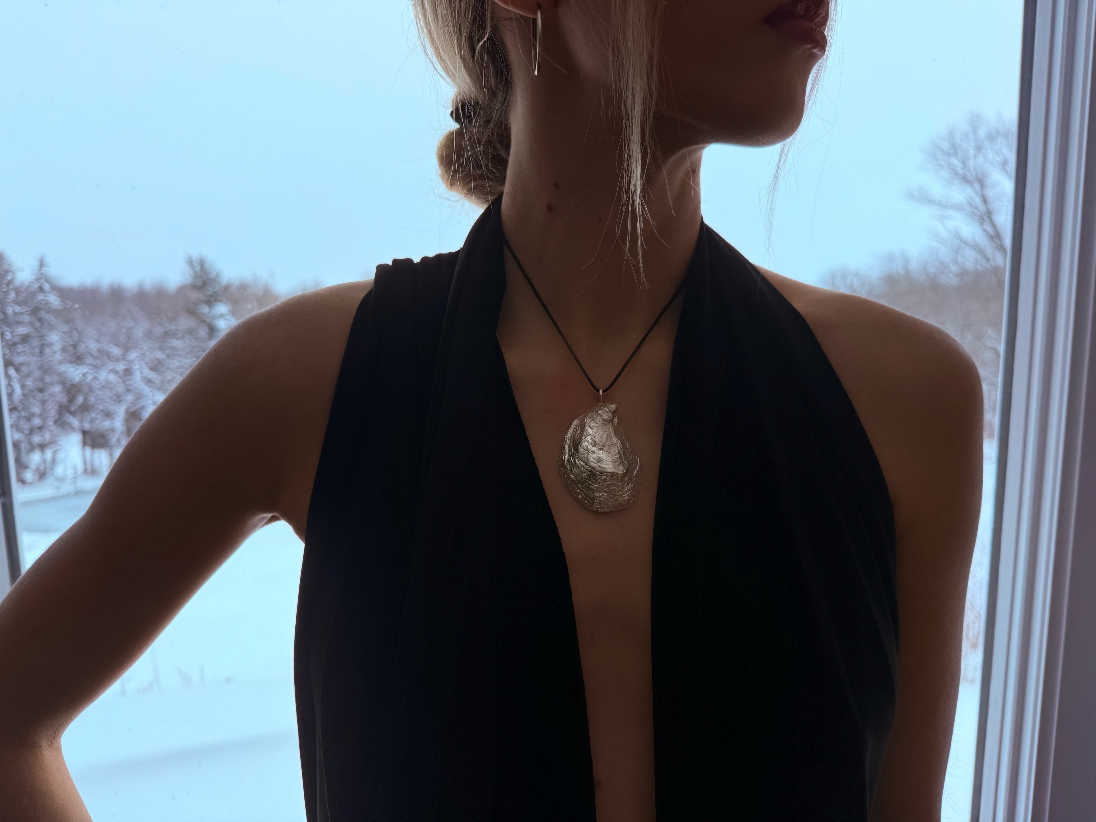 THE OYSTER IS YOUR WORLD Pendant
